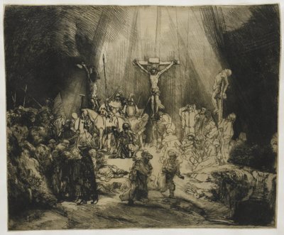 Die drei Kreuze von Rembrandt van Rijn