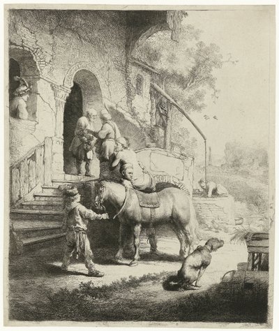 Der barmherzige Samariter von Rembrandt van Rijn
