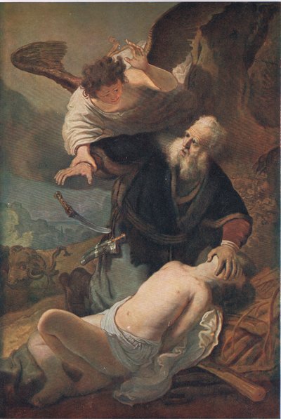 Das Opfer Isaaks von Rembrandt van Rijn