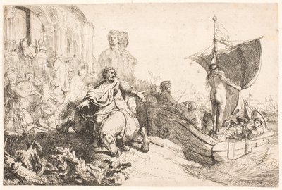 Das Schiff des Glücks von Rembrandt van Rijn