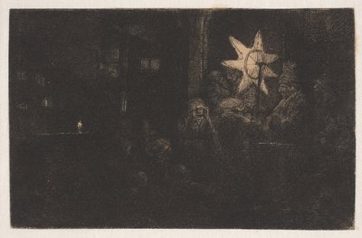 Der Stern der Könige: ein Nachtstück von Rembrandt van Rijn