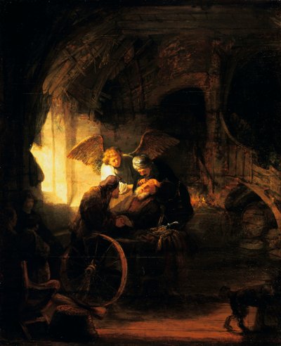 Tobias gibt seinem Vater das Augenlicht zurück, 1636 von Rembrandt van Rijn