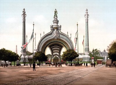Großer Eingang der Weltausstellung 1900 in Paris von René Binet von Rene Binet