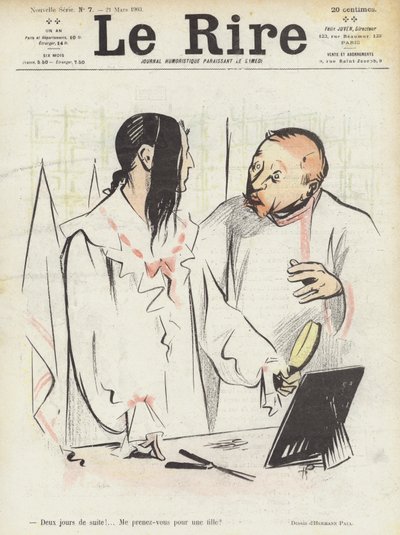 Illustration für Le Rire von Rene George Hermann Paul