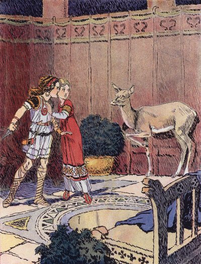 Das kleine Merowinger-Mädchen von Rene Vincent