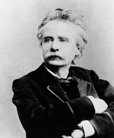 Porträt von Edvard Hagerup Grieg, ca. 1870 von Reutlinger Studio