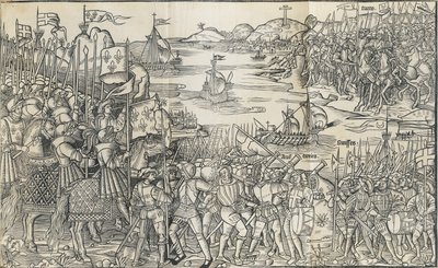 Illustration aus Peregrinatio in terram sanctam Reise ins Heilige Land von Bernhard von Breidenbach von Reuwich