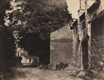 Tor zu Borwick Hall, Lancashire, 1855 von Rev. John Richardson Major
