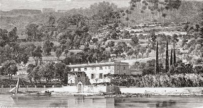 Die Insel Palmaria, gegenüber von La Spezzia, Italien im späten 19. Jahrhundert. Aus Italienischen Bildern von Rev. Samuel Manning, veröffentlicht ca. 1890. von Reverend Samuel Manning