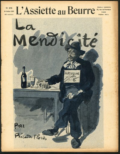 Cover von „The Butter Plate“, Nummer 278, Satirical in Colors von Ricardo Flores
