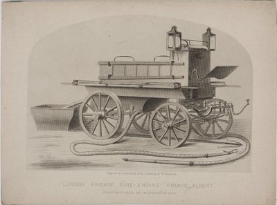 Feuerwehrwagen der London Brigade 