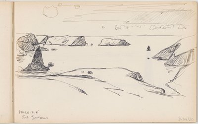 Belle-Île-en-Mer Port Goulphar von Richard Baseleer