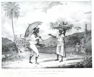 Sonntagmorgen auf dem Land, Illustration aus 