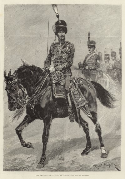 Der Verstorbene Herzog von Clarence (Gravur) von Richard Caton II (after) Woodville