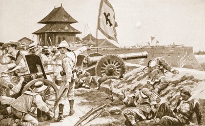 Die Boxerbewegung, Illustration aus 
