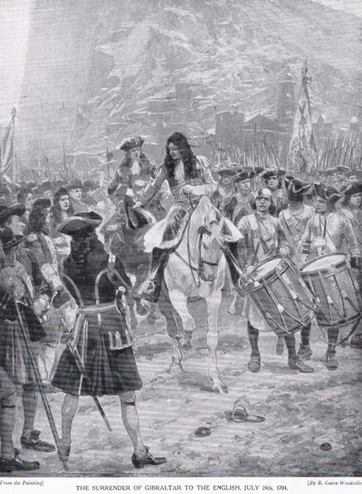 Die Kapitulation von Gibraltar, ca. 1910 von Richard Caton Woodville