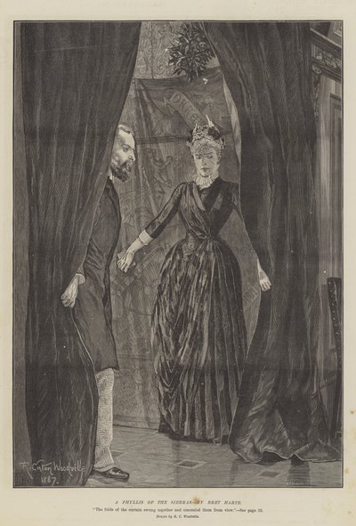Eine Phyllis der Sierras, von Bret Harte von Richard Caton Woodville junior