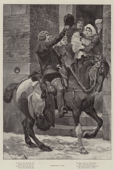 Weihnachtsbeute von Richard Caton Woodville junior