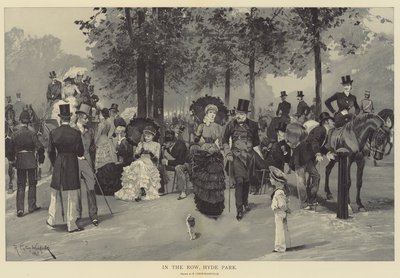 In der Reihe, Hyde Park von Richard Caton Woodville junior