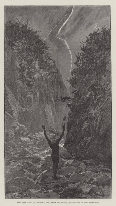 Nada die Lilie, von H. Rider Haggard von Richard Caton Woodville junior