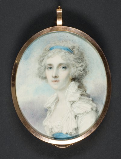 Porträt einer Dame von Richard Cosway