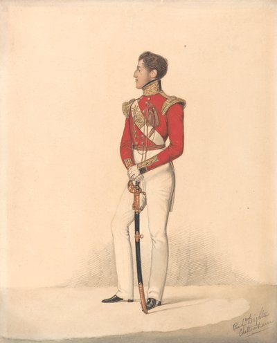 Lord Henry Charles Capel Somerset, 5. Leichte Infanterie - Cheltenham von Richard Dighton