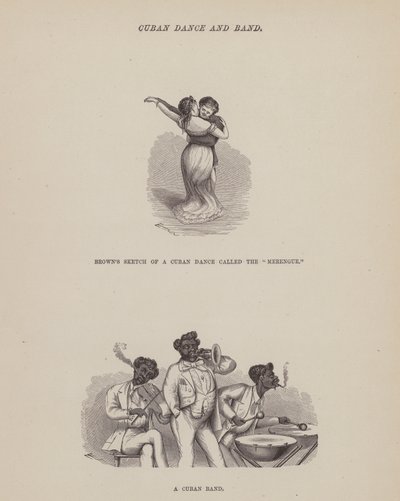 Seite aus Die amerikanische Tour von Messrs Brown, Jones und Robinson (Gravur) von Richard Doyle