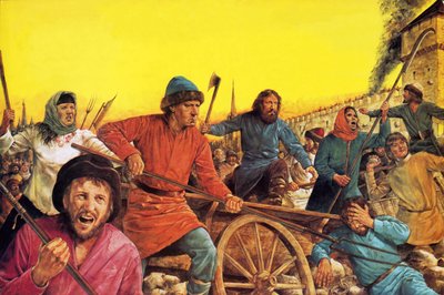 Russischer Mob von Richard Hook