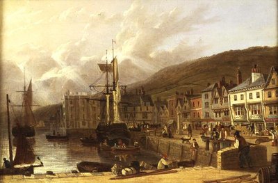 Ansicht von Dartmouth, Devon von Richard Hume Lancaster