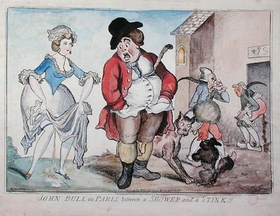 John Bull in Paris zwischen einem Schauer und einem Gestank von Richard Newton