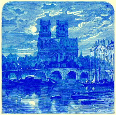 Kathedrale von Notre Dame, Illustration aus 