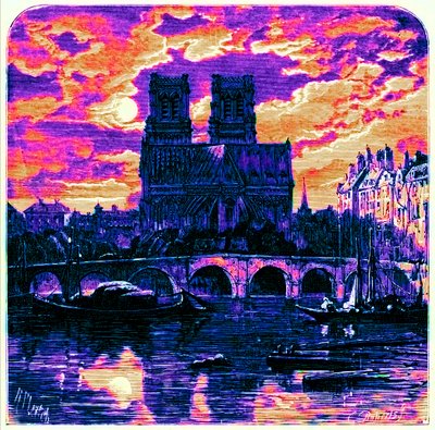 Kathedrale von Notre Dame, Illustration aus 