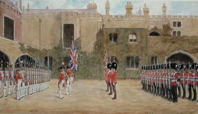 Grenadier Guards beim Wachwechsel am St. James