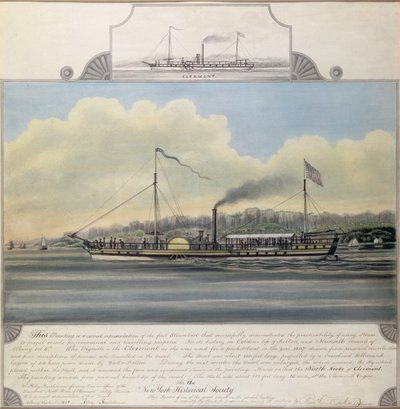 Hudson River Dampfschiff 