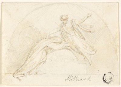 Entwurf für ein Grabdenkmal von Richard Westall