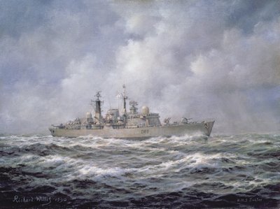 H.M.S. Exeter, Typ 42 (Batch 2) Zerstörer von Richard Willis