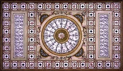 Design für die Decke in der Bibliothek im Osterley House, dem Sitz von Robert Child Esq. von Robert Adam