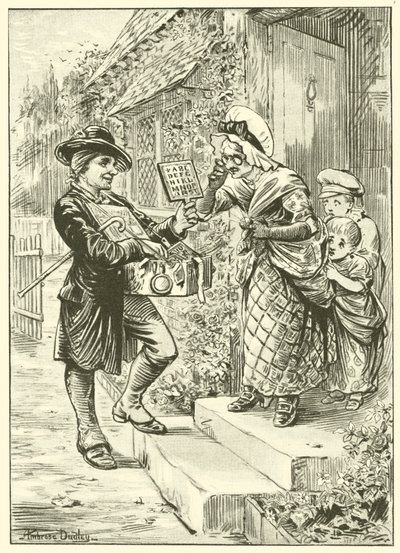 Der Hausierer von Robert Ambrose (after) Dudley