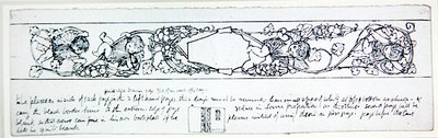 Entwurf für Vorsatzpapier, ca. 1895 von Robert Anning Bell