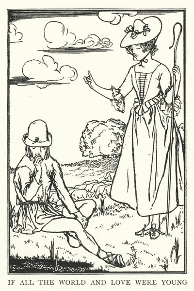 Wenn die ganze Welt und die Liebe jung wären von Robert Anning Bell