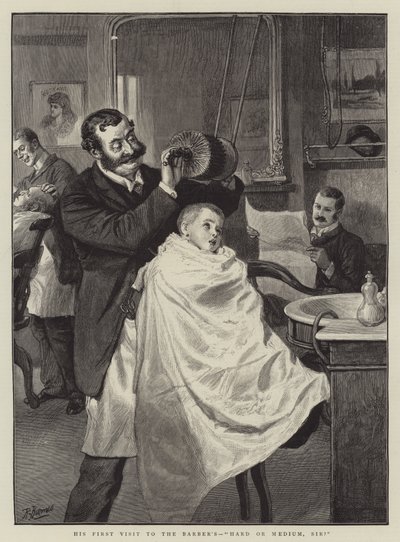 Sein erster Besuch beim Barbier, Hart oder Mittel, Sir von Robert Barnes