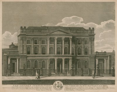 Die Londoner Institution zur Förderung der Literatur und Verbreitung nützlichen und höflichen Wissens von Robert Blemell Schnebbelie