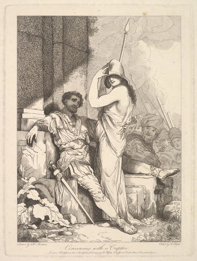 Gespräch mit einem Gefangenen, 15. November 1779 von Robert Blyth