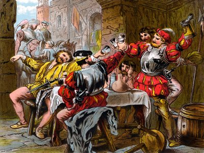 "Lasst mich den Canakin klingen" Othello Akt II. Szene II. von Robert Charles Dudley