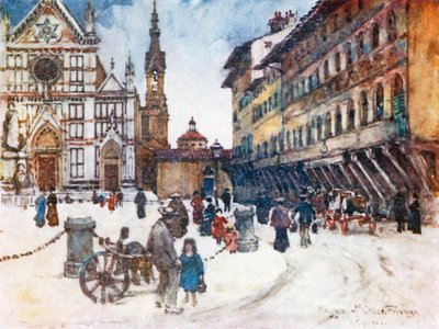 Piazza Santa Croce von Robert Charles Goff
