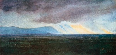 Die Ebene des Arno von Bellosguardo von Robert Charles Goff