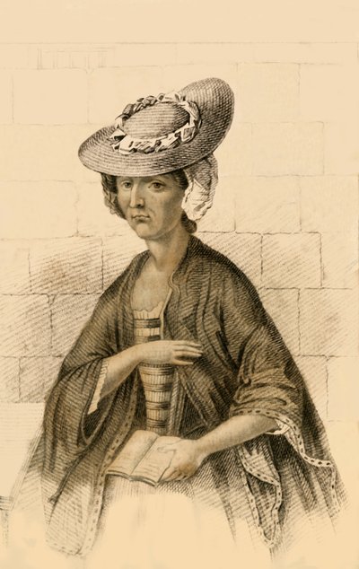 Elizabeth Brownrigg, hingerichtet wegen Grausamkeit und Mord, 1822 von Robert Cooper