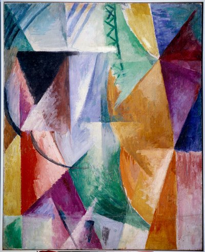 Ein Fenster oder Entwurf für drei Fenster von Robert Delaunay