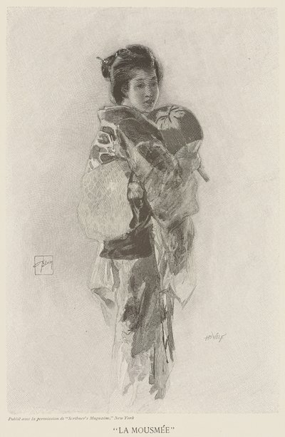 La Mousmee, Illustration aus 