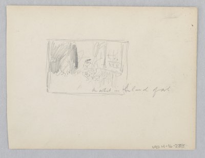 Künstler im Atelier von Robert Frederick Blum